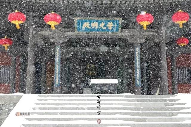 大同2018年的第一次與雪的邂逅，大同你太美了！