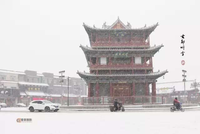 大同2018年的第一次與雪的邂逅，大同你太美了！